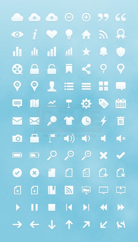 Free Vector Web Icons (91 Icons)