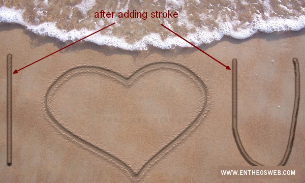 Create A Love Message On The Sand