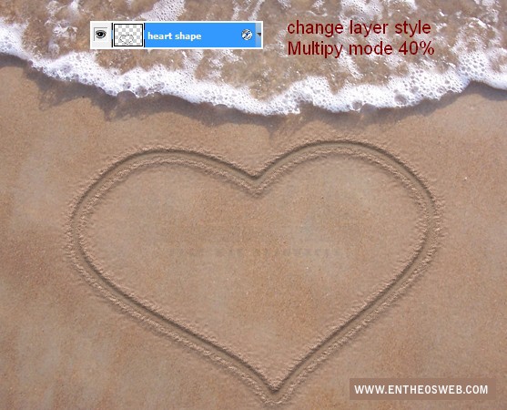 Create A Love Message On The Sand