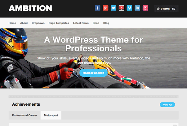 Ambition WordPress Theme