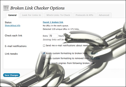 Broken Link Checker