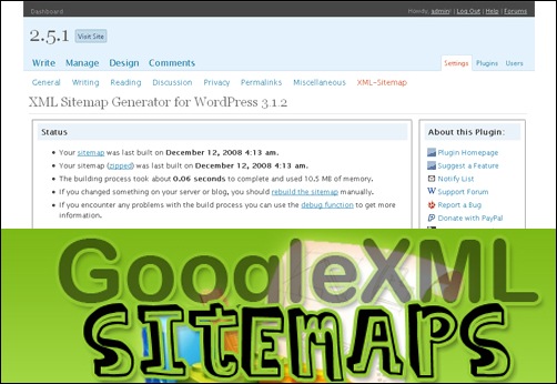 Google XML Sitemaps