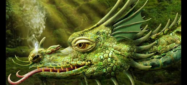 Dragon Painting - Best Photoshop Tutorials from 2012