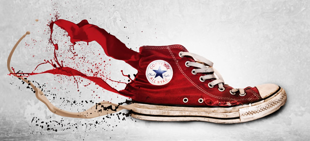 Awesome Splashing Sneaker - Best Photoshop Tutorials from 2012