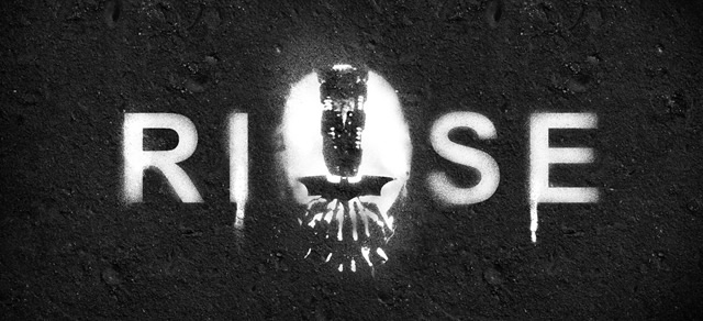 Dark Knight Rises Stencil Effect - Best Photoshop Tutorials from 2012