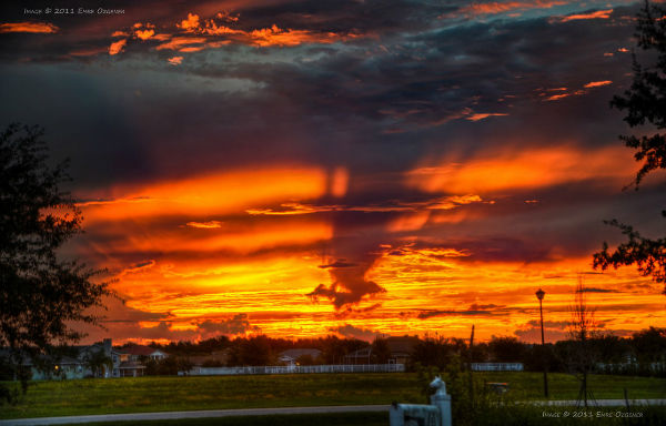 vibrant_orange_rays_sunset