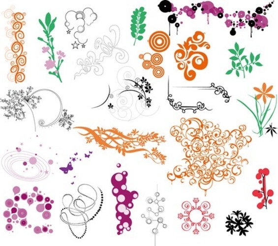 Ornaments Vector Collection