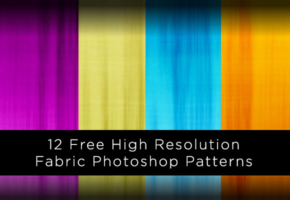 12 Free High Resolution Fabric Photoshop Patterns