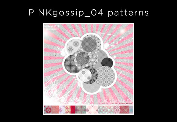 PINKgossip_04 patterns