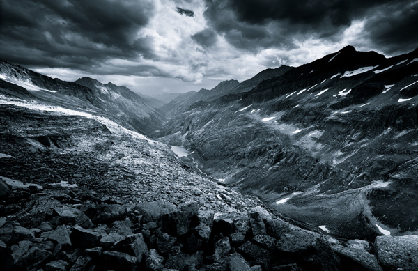 monochromatic alps Exceptional Landscape Photography from Jakub Polomski