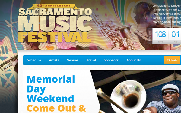 california sacramento california music festival website