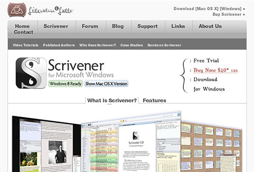 instantShift - Scrivener