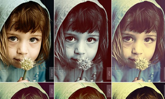 variety pack freebie actions photoshop designers
