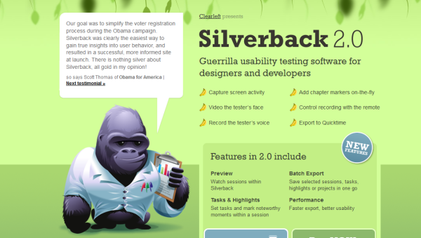 3. green based web design