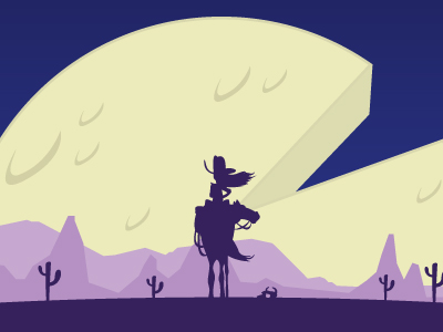 cowgirl illustration graphics design inspiration