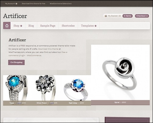 Artificer-free-ecommerce-wordpress-themes