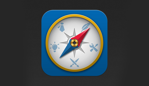 Compass-Icon-Design