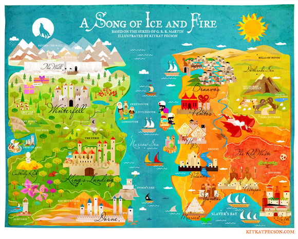 A Map of Ice and Fire