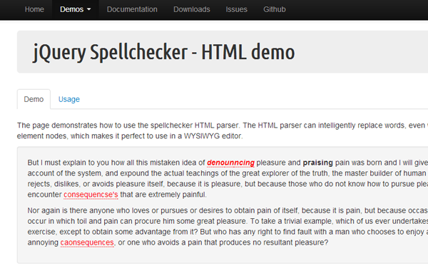 open source spell check jquery plugin