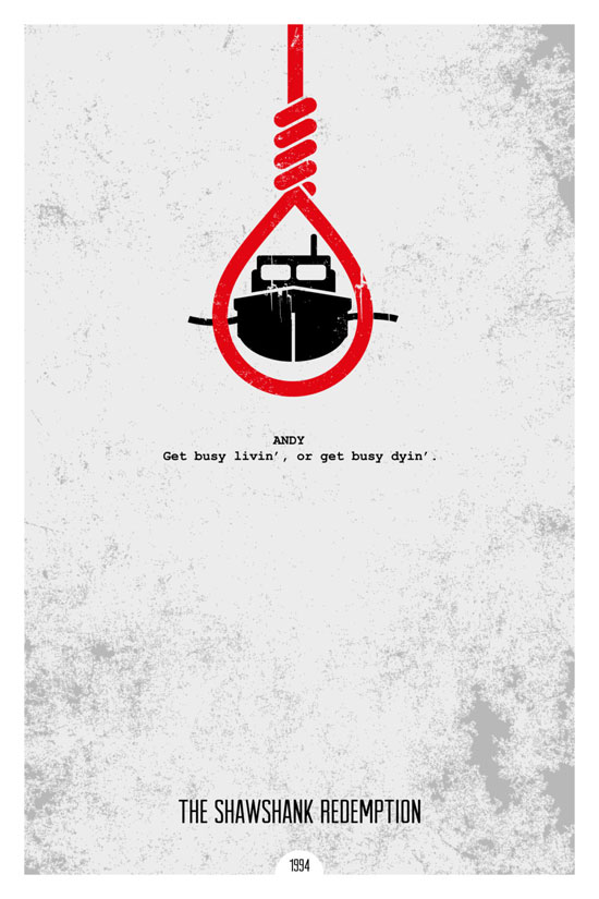 The Shawshank Redemption Movie Poster Quote