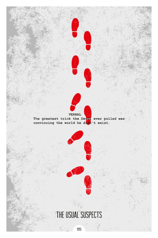 The Usual Suspects Movie Poster Quote