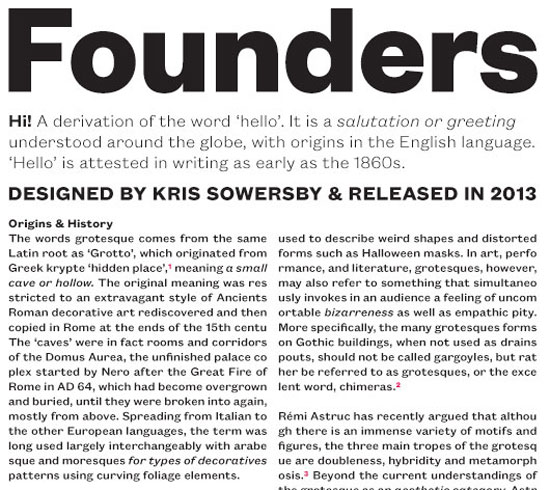 Founders Grotesk Premium Font