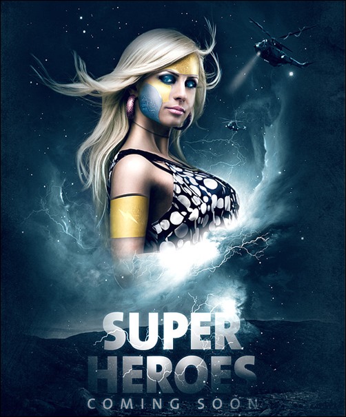 Making a Superhero Movie Teaser Poster Tutorial