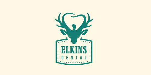 elkins-dentals-Logo Designs With Creative Concepts