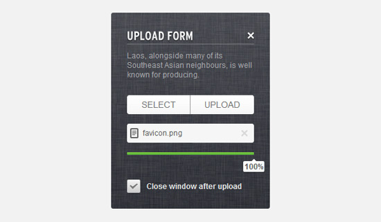How to Create an Upload Form using jQuery, CSS3, HTML5 and PHP