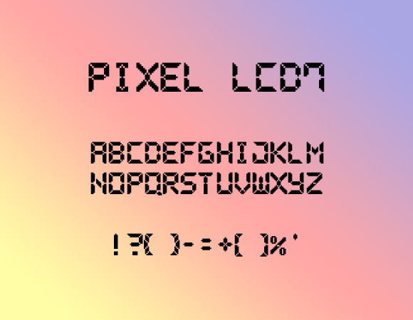Pixel LCD-7