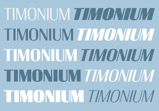 timonium Premium Font