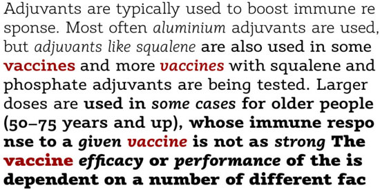 vaccine Premium Font