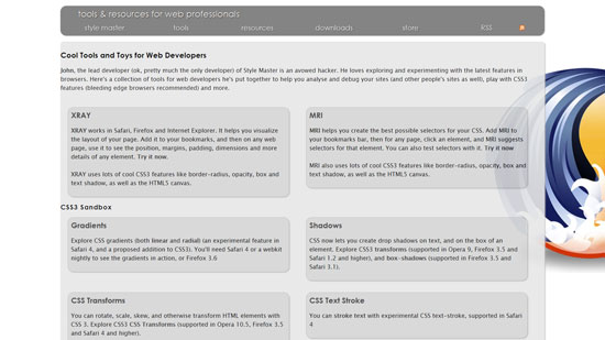 Cool Tools and Toys for Web Developers