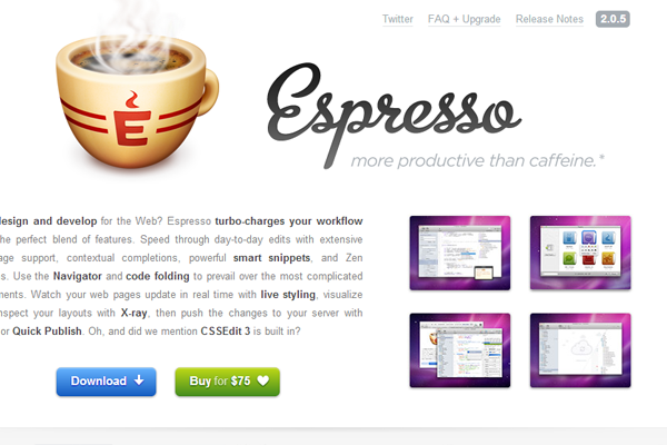 espresso macrabbit mac osx app web designers