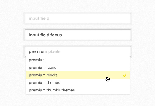 AutoSuggest Form Fields