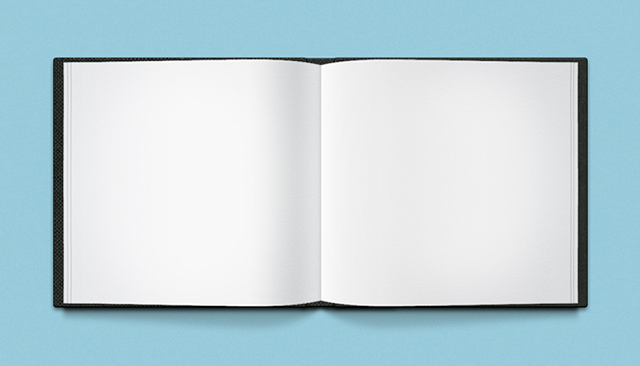 Open Book Mockup