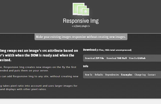 responsive html5 images webdesign tools resources
