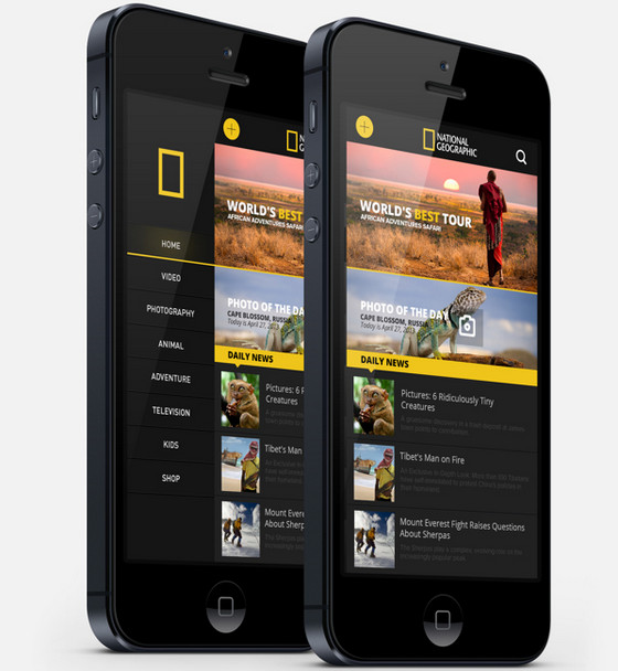 National Geographic Re-design