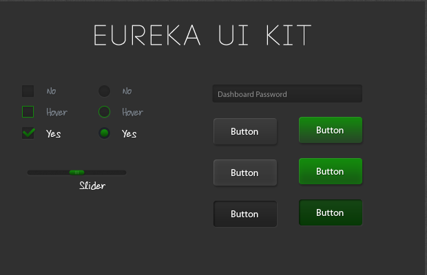 user interface kit eureka codepen open source