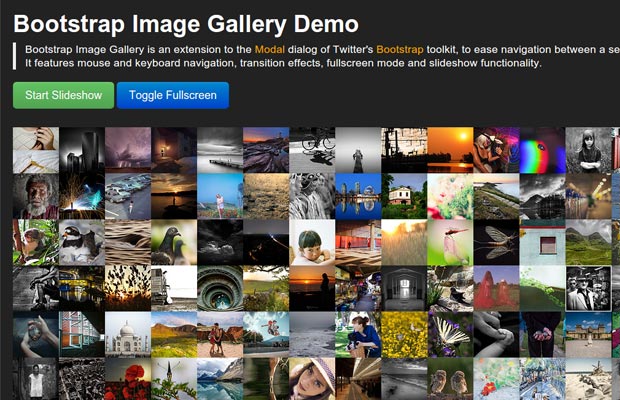 Bootstrap Image Gallery
