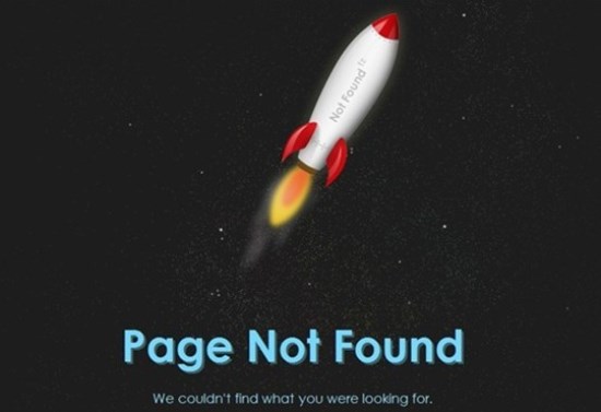 Creating An Animated 404 Page