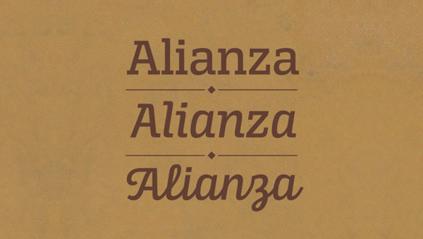 Alianza Font Family