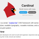 Cardinal: A Small & Mobile First CSS Framework - iDevie