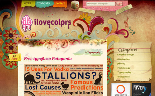 colorful-blog-design