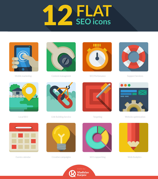 free-12-flat-seo-icons-psd-preview