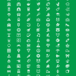 Free 200 Map Icons for Google Maps in PSD Vector Shape format