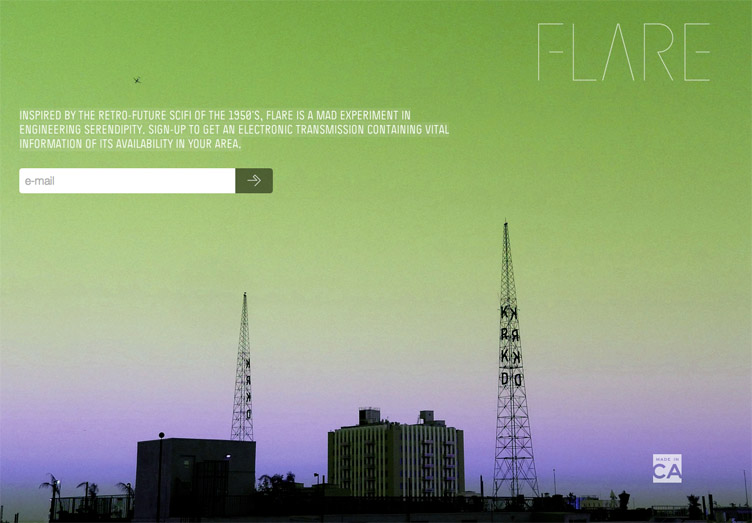 Flare - Beatifully designed coming soon page