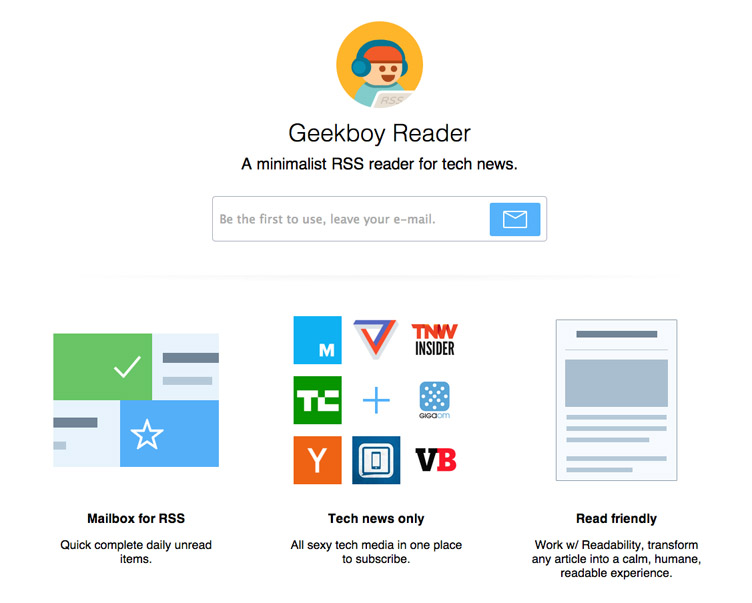 Geekboy - Beatifully designed coming soon page