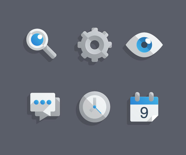 Create a Set of “Almost Flat” Modern Icons in Adobe Illustrator