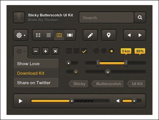 Sticky-ButterscotchUI-Kit